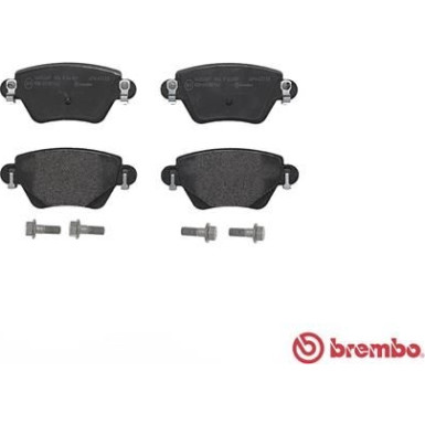 Brembo | Bremsbelagsatz, Scheibenbremse | P 24 059