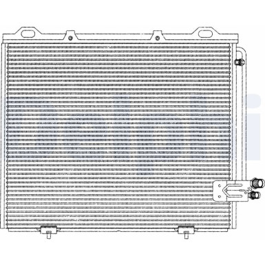 Delphi | Kondensator, Klimaanlage | TSP0225194