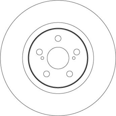 TRW | Bremsscheibe | DF4445S