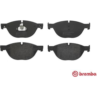 Brembo | Bremsbelagsatz, Scheibenbremse | P 06 076