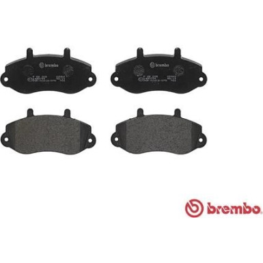 Brembo | Bremsbelagsatz, Scheibenbremse | P 68 025