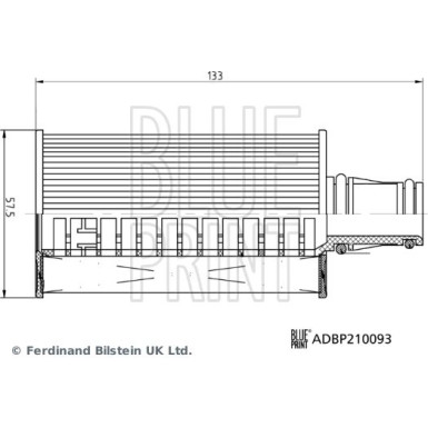 Blue Print | Ölfilter | ADBP210093