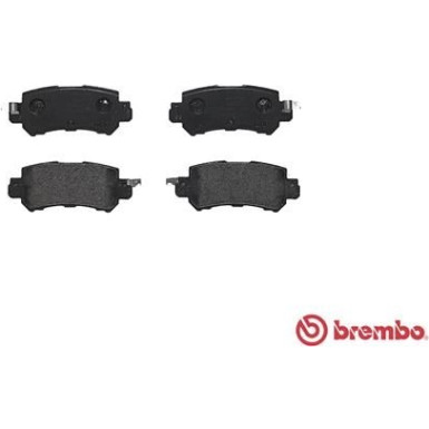 Brembo | Bremsbelagsatz, Scheibenbremse | P 49 047