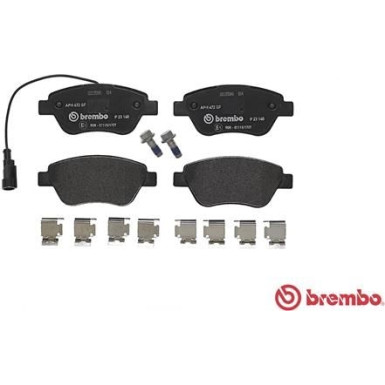 Brembo | Bremsbelagsatz, Scheibenbremse | P 23 140