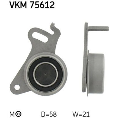 SKF | Spannrolle, Zahnriemen | VKM 75612