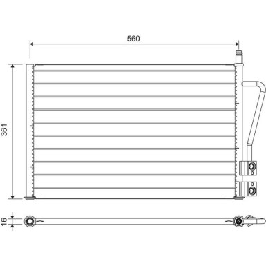 Valeo | Kondensator, Klimaanlage | 814083