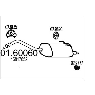 MTS | Endschalldämpfer | 01.60060