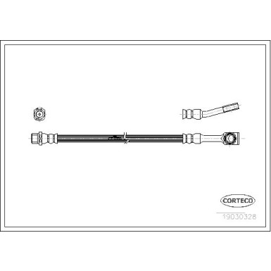 Corteco | Bremsschlauch | 19030328