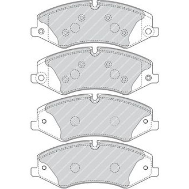 Ferodo | Bremsbelagsatz, Scheibenbremse | FDB4455
