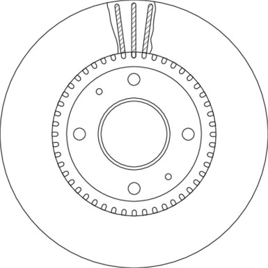 TRW | Bremsscheibe | DF4710