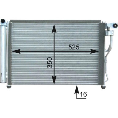 Mahle | Kondensator, Klimaanlage | AC 439 000P