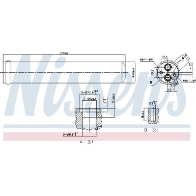 Nissens | Trockner, Klimaanlage | 95406