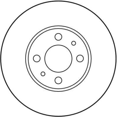 TRW | Bremsscheibe | DF2734