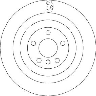 TRW | Bremsscheibe | DF6365S