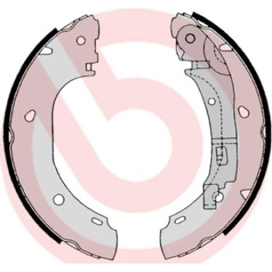 Brembo | Bremsbackensatz | S 23 525