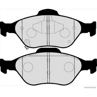 Herth+Buss Jakoparts | Bremsbelagsatz, Scheibenbremse | J3602122