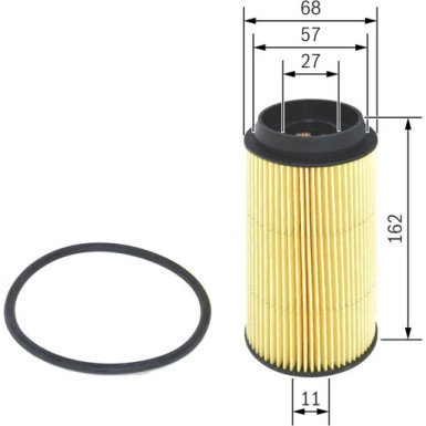 BOSCH | Kraftstofffilter | F 026 402 155