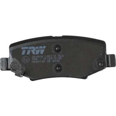 TRW | Bremsbelagsatz, Scheibenbremse | GDB4145 TRW | Bremsbelagsatz, Scheibenbremse | GDB4145