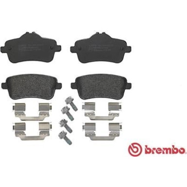 Brembo | Bremsbelagsatz, Scheibenbremse | P 50 099