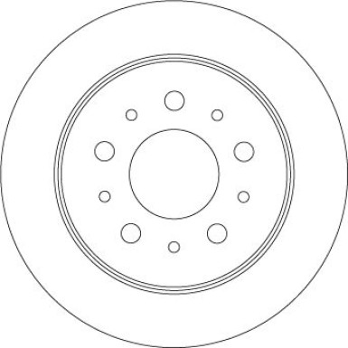 TRW | Bremsscheibe | DF4481S