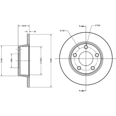 Metzger | Bremsscheibe | 6110490