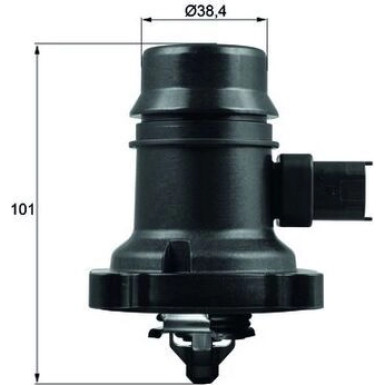 Mahle | Thermostat, Kühlmittel | TM 37 103