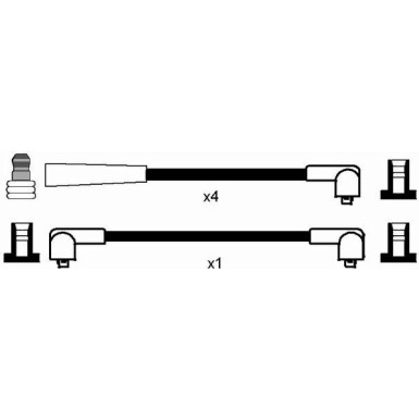 NGK | Zündleitungssatz | 0759