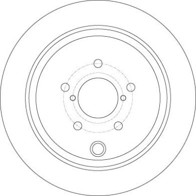 TRW | Bremsscheibe | DF6306