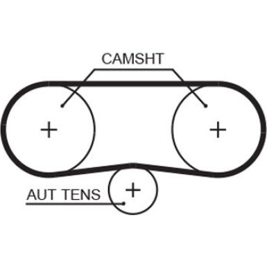 Gates | Zahnriemensatz | K015565XS