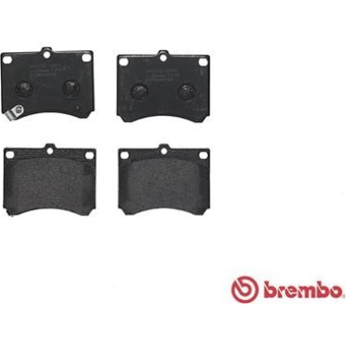 Brembo | Bremsbelagsatz, Scheibenbremse | P 49 011