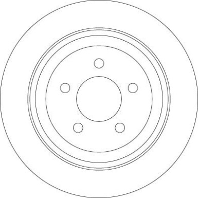 TRW | Bremsscheibe | DF6341