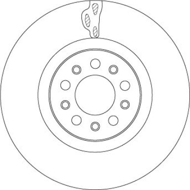 TRW | Bremsscheibe | DF4478S