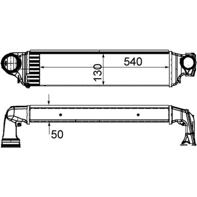 Mahle | Ladeluftkühler | CI 425 000S