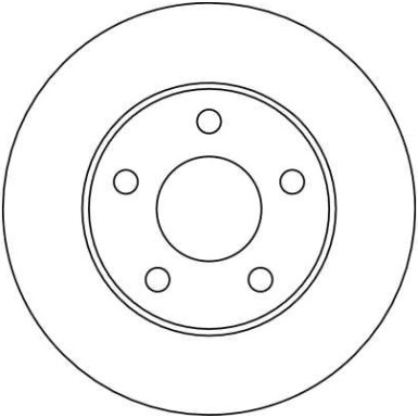 TRW | Bremsscheibe | DF4041