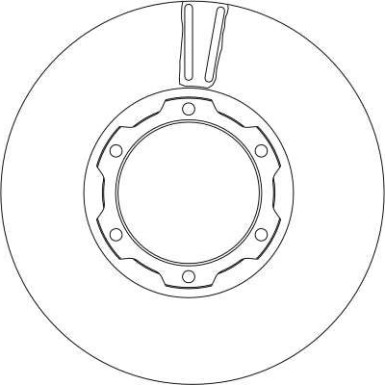 TRW | Bremsscheibe | DF4145S