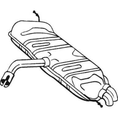 Bosal | Endschalldämpfer | 233-723