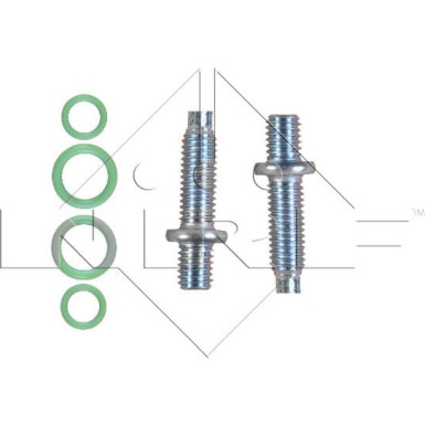 NRF | Kondensator, Klimaanlage | 35779