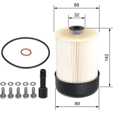 BOSCH | Kraftstofffilter | F 026 402 857