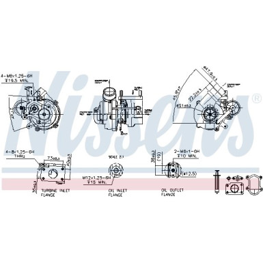 Nissens | Lader, Aufladung | 93158