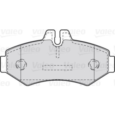Valeo | Bremsbelagsatz, Scheibenbremse | 301300