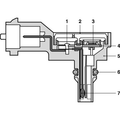 BOSCH | Sensor, Ladedruck | 0 281 002 487