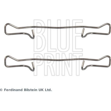 Blue Print | Zubehörsatz, Scheibenbremsbelag | ADBP480000