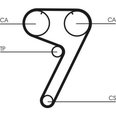 ContiTech | Zahnriemen | CT670