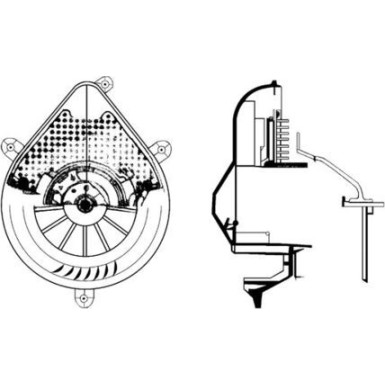 Mahle | Innenraumgebläse | AB 72 000P