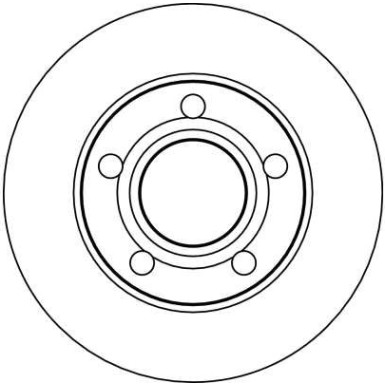 TRW | Bremsscheibe | DF4026