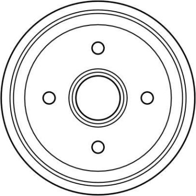 TRW | Bremstrommel | DB4159