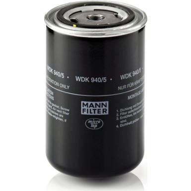 Mann-Filter | Kraftstofffilter | WDK 940/5