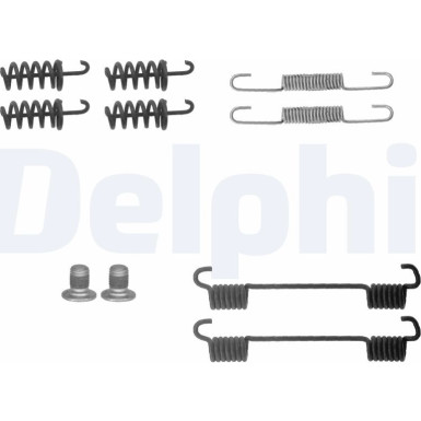 Delphi | Zubehörsatz, Feststellbremsbacken | LY1360