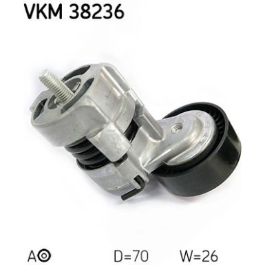 SKF | Spannrolle, Keilrippenriemen | VKM 38236