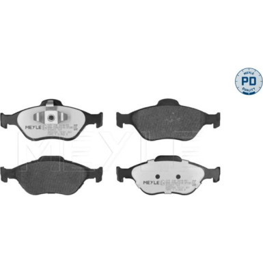 Meyle | Bremsbelagsatz, Scheibenbremse | 025 236 0418/PD